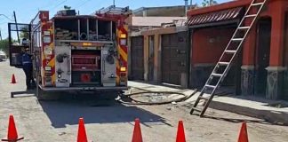 Conato de incendio en vivienda moviliza a bomberos al norte de Hermosillo