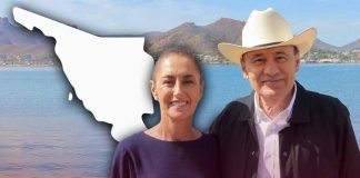 Llega Claudia Sheinbaum a Hermosillo y es recibida por Alfonso Durazo previo a gira de 3 días por Sonora