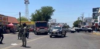 Falsa alarma por botella con sustancia desconocida moviliza cuerpos de emergencia en Ciudad Obregón