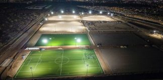 Unidad deportiva Cárcamo Norte avanza en 40% en Hermosillo: ‘Toño’ Astiazarán