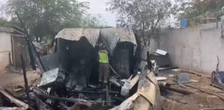 Hombre drogado provoca incendio en vivienda de su madre al norte de Hermosillo