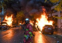 Caos en París por triunfo del PSG: disturbios y enfrentamientos obligan a desplegar fuerte operativo en zonas icónicas