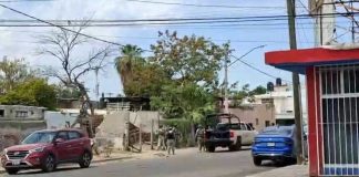 Cateos en zona centro de Hermosillo generan movilización de fuerzas de seguridad Cateos en zona centro de Hermosillo generan movilización de fuerzas de seguridad