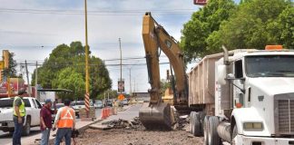 Cajeme arranca obras de agua, drenaje y pavimentación en colonia Benito Juárez: Lamarque