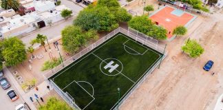 Entrega ‘Toño’ Astiazarán rehabilitación de parque deportivo en Hermosillo con inversión de 1.1 mdp