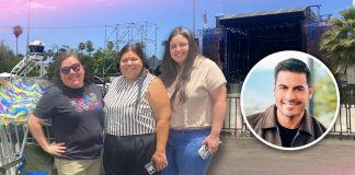 Amigas madrugan para ver a Carlos Rivera en Fiestas del Pitic en Hermosillo: "Nos gusta como ser humano y sus canciones"