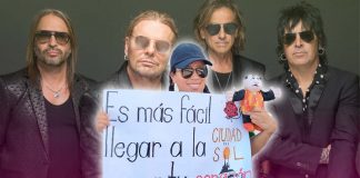 Desde temprano y bajo el sol de Hermosillo, Silvia Guadalupe espera en primera fila a Maná en las Fiestas del Pitic