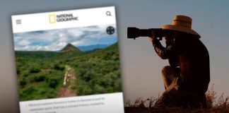Fotógrafo sonorense Gerardo López Gerardo logra aparecer en National Geographic y pone a Bacanora en el mapa global