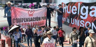 STAUS realiza cierre simbólico del Poder Judicial y acusa falta de diálogo con autoridades estatales STAUS realiza cierre simbólico del Poder Judicial y acusa falta de diálogo con autoridades estatales