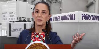 Senado recibe iniciativa de Sheinbaum para aplazar a 2028 la elección de jueces y magistrados