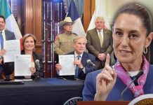 “Hay que ver hasta dónde llega ese acuerdo”: Sheinbaum pide revisar convenio entre Chihuahua y Texas “Hay que ver hasta dónde llega ese acuerdo”: Sheinbaum pide revisar convenio entre Chihuahua y Texas