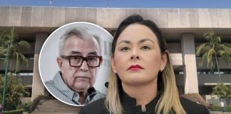 Yeraldine Bonilla niega que Rubén Rocha Moya esté resguardado en Palacio de Gobierno de Sinaloa