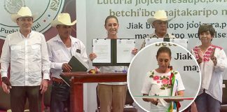 Firma Sheinbaum decreto para restituir tierras e inaugura comedor para niños del Pueblo Yaqui al sur de Sonora