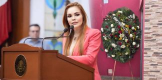 Dejan corona fúnebre en casa de diputada del PRI en Culiacán; es mensaje criminal: Alito Moreno