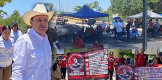 Toman calles por hospital del ISSSTE en Hermosillo; Durazo acude a protesta y acuerda atender fallas y subrogar servicios