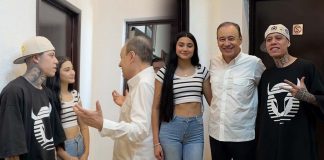 Durazo invita a Santa Fe Klan y Camila Zamorano a conocer el mirador de San Carlos