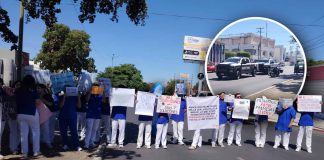 Se manifiestan estudiantes de Universidad ION en Hermosillo; bloquean bulevar para exigir equipo y mejores espacios Se manifiestan estudiantes de Universidad ION en Hermosillo; bloquean bulevar para exigir equipo y mejores espacios
