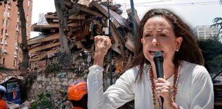 María Corina Machado solicita apoyo a EEUU para regresar a Venezuela tras sismos que dejaron más de mil muertos