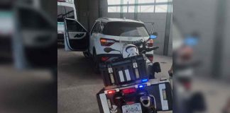 Convulsiona niño de 3 años y es auxiliado por agente de Tránsito que lo escolta de emergencia a hospital en Hermosillo