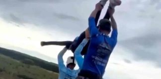 Joven muere tras ser lanzada en salto extremo sin cuerda de seguridad en Brasil Joven muere tras ser lanzada en salto extremo sin cuerda de seguridad en Brasil