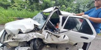 Accidente en carretera deja personas lesionadas y provoca cierre parcial de un carril Accidente en carretera deja personas lesionadas y provoca cierre parcial de un carril