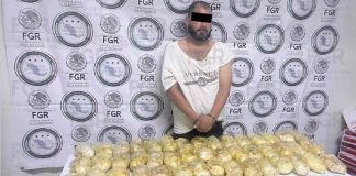 Detienen a hombre que transportaba 21.6 kilogramos de metanfetamina en Huatabampo Detienen a hombre que transportaba 21.6 kilogramos de metanfetamina en Huatabampo