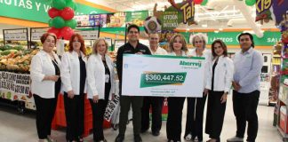 Abarrey entrega lo recaudado en su programa de redondeo a “Rostros Felices” en Hermosillo Abarrey entrega lo recaudado en su programa de redondeo a “Rostros Felices” en Hermosillo
