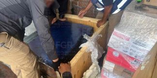 Aseguran 20 kilos de heroína en tramo Sonoyta–Caborca; FGR investiga a un hombre detenido