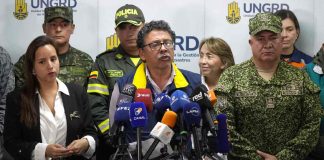 Colombia envía 63 rescatistas especializados a Venezuela tras sismos para labores de búsqueda y rescate en edificios colapsados