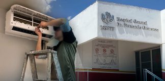 Crisis en hospital ISSSTE de Hermosillo: revelan compra de minisplits usados en 2024, ciudadanos exigen reparar infraestructura Hospital ISSSTE de Hermosillo bajo presión: denuncian infraestructura dañada y deficiencias en climatización