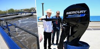 Entrega Durazo ampliación de planta tratadora de agua en Puerto Peñasco que beneficiará a más de 62 mil habitantes