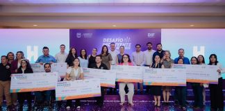 Reconocen ‘Toño’ Astiazarán y Patty Ruibal talento de emprendedores en final de Desafío Incluyente