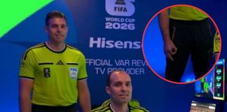 FIFA investiga gesto del árbitro Shaun Evans en partido del Mundial 2026 FIFA investiga gesto del árbitro Shaun Evans en partido del Mundial 2026