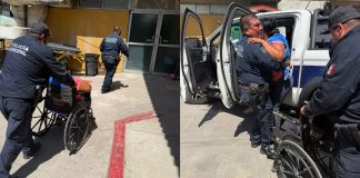 Mujer se desmaya en colonia Centro tras presentar dolor de cabeza y pecho; policías la auxilian Mujer se desmaya en colonia Centro tras presentar dolor de cabeza y pecho; policías la auxilian