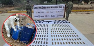 Operativo simultáneo en Sinaloa deja 11 detenidos, armas de alto poder y explosivos asegurados