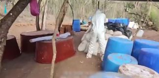Marina desmantela laboratorio clandestino en Sinaloa; asegura 700 kg de droga