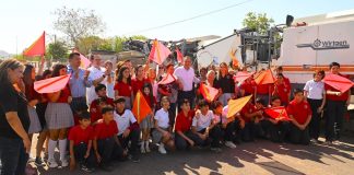 ‘Toño’ Astiazarán da banderazo a recarpeteo de la avenida Rebeico en Hermosillo; beneficiará a más de 32 mil habitantes