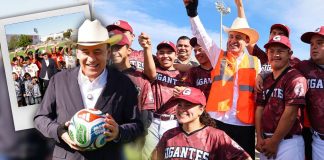 Rescata Alfonso Durazo espacios deportivos en Sonora: arranca construcción y rehabilitación de canchas