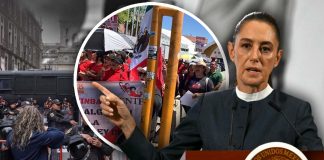 Sheinbaum afirma que en movilización de la CNTE hubo “mucha provocación” y mantiene diálogo con Segob y SEP