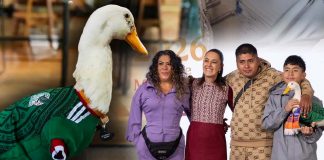 El pato Merlín, viral en redes sociales, visita Palacio Nacional junto a su familia invitado por Claudia Sheinbaum El pato Merlín, viral en redes sociales, visita Palacio Nacional junto a su familia invitado por Claudia Sheinbaum