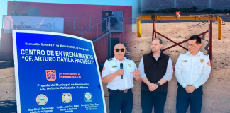 Centro de Entrenamiento de Bomberos de Hermosillo entra en segunda etapa; proyecto requerirá inversión de 10 millones de pesos