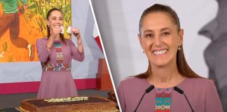 Claudia Sheinbaum celebra su cumpleaños en Palacio Nacional durante La Mañanera con “Las Mañanitas” y aplausos