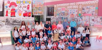 Estudiantes del Jardín de Niños Nacameri concluyen capacitación del programa “Aprende a Mantenerte Seguro” de Bomberos en Hermosillo Estudiantes del Jardín de Niños Nacameri concluyen capacitación del programa “Aprende a Mantenerte Seguro” de Bomberos en Hermosillo