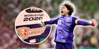 ¡Histórico! Guillermo Ochoa usa parche Legacy en su sexto Mundial