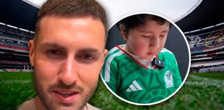 Niño viral del suéter navideño recibe playera de la Selección Mexicana y mensaje de Santiago Giménez Niño viral del suéter navideño recibe playera de la Selección Mexicana y mensaje de Santiago Giménez