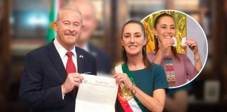 Ronald Johnson, embajador de EEUU en México felicita a Sheinbaum por su cumpleaños y resalta cooperación bilateral