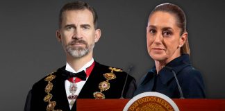 Sheinbaum afirma que visita del rey Felipe VI a Palacio Nacional abre nueva etapa en la relación entre México y España Sheinbaum afirma que visita del rey Felipe VI a Palacio Nacional abre nueva etapa en la relación entre México y España