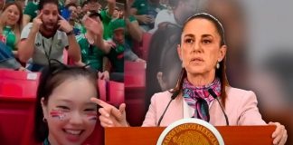 Sheinbaum condena acto racista contra influencer surcoreana en el Mundial 2026