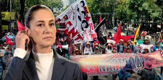 Sheinbaum descarta reunirse con la CNTE y afirma que Segob y SEP llevan las negociaciones del paro nacional