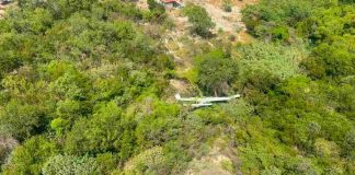 Avioneta se desploma en Pesquería, Nuevo León; reportan tres personas lesionadas